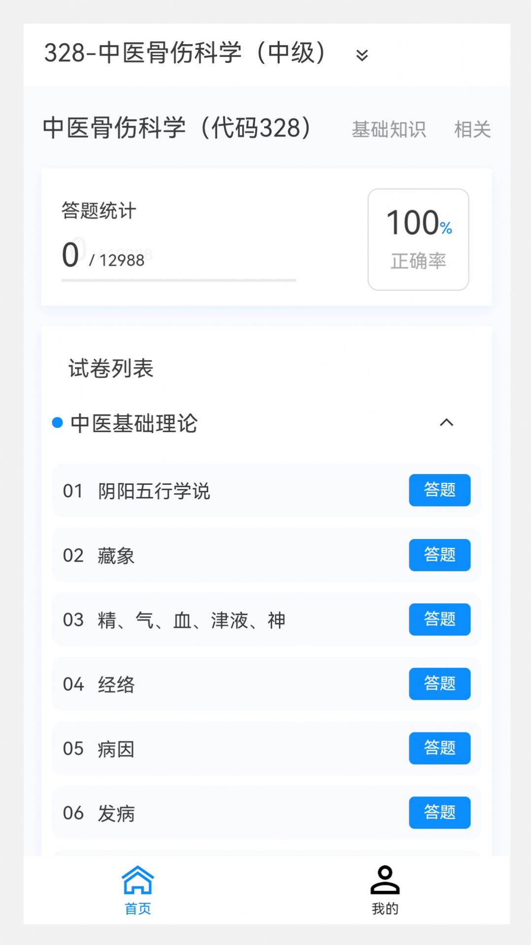 中医骨伤学新题库app[图2]