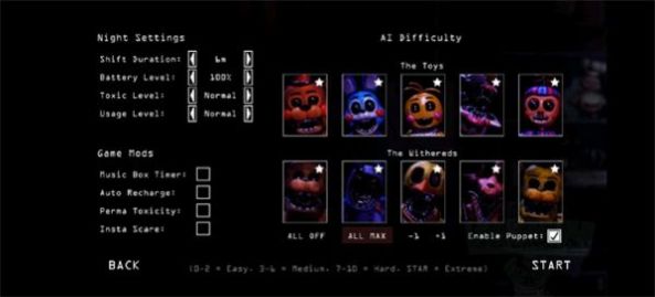 FiveNightsatFreddy2内置菜单图片2