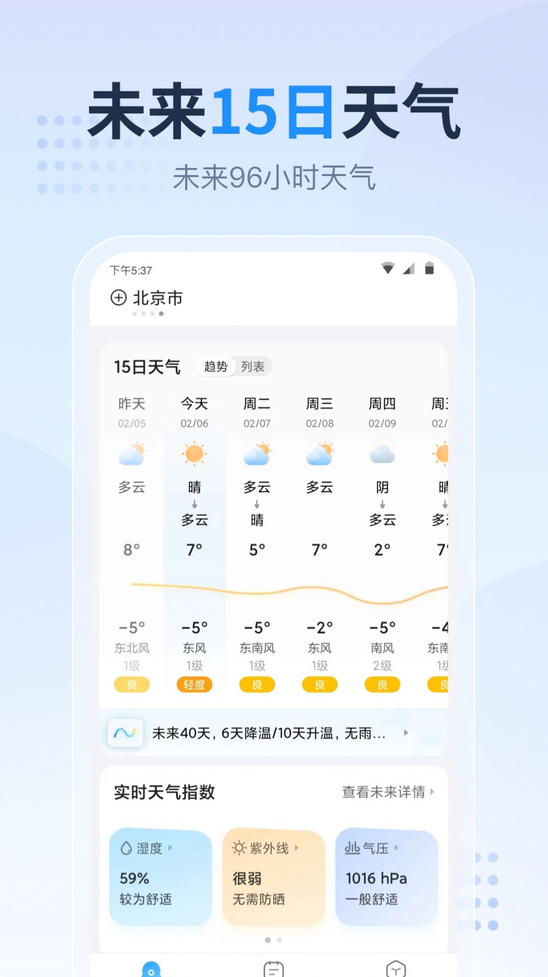 天气预报指南app图片2