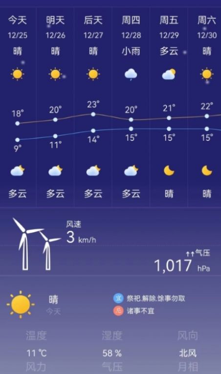 时刻天气预报pro安卓版图片2